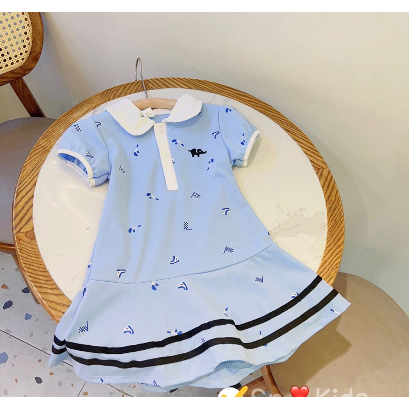 Váy polo bé gái 3 màu cực xinh