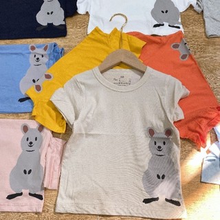 áo phông trẻ em mu ji cotton hè mát