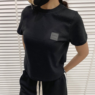 Áo thun ngắn cổ viền YELLOW FLICKER basic freesize