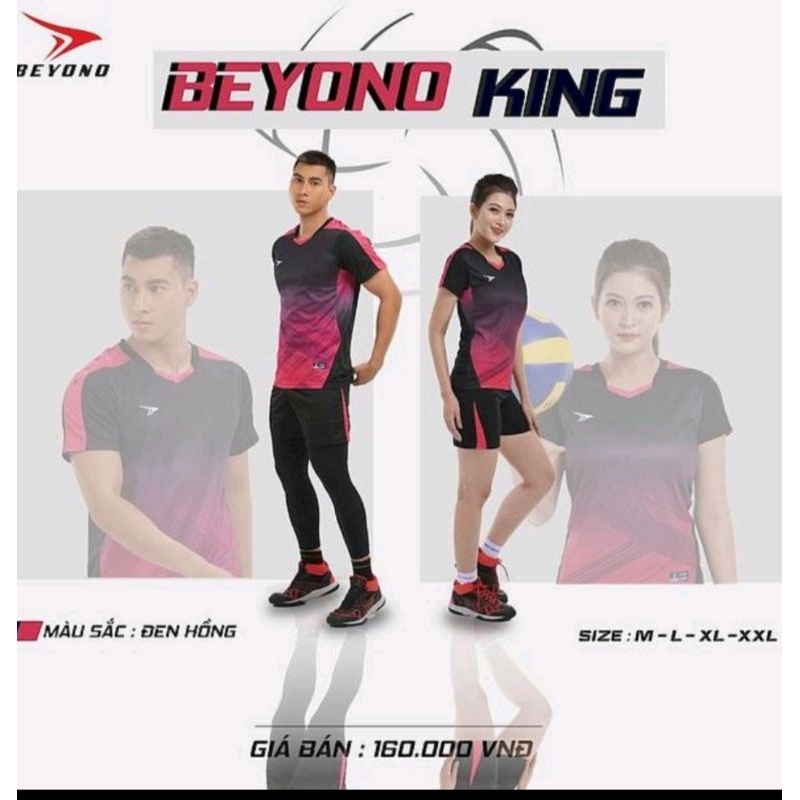 Bộ Quần Áo Bóng Chuyền nam nữ. BEYONO KING thời thượng