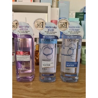 Nước tẩy trang Loreal - L'Oreal Paris 3-in-1 Micellar Water