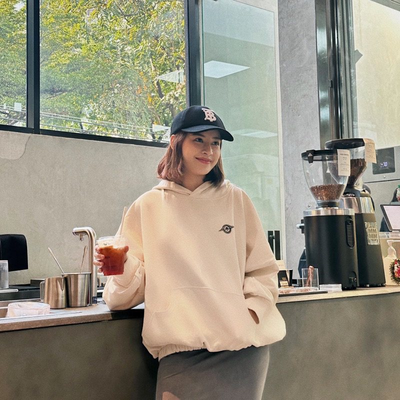 UFO HOODIE CREAM WHITE