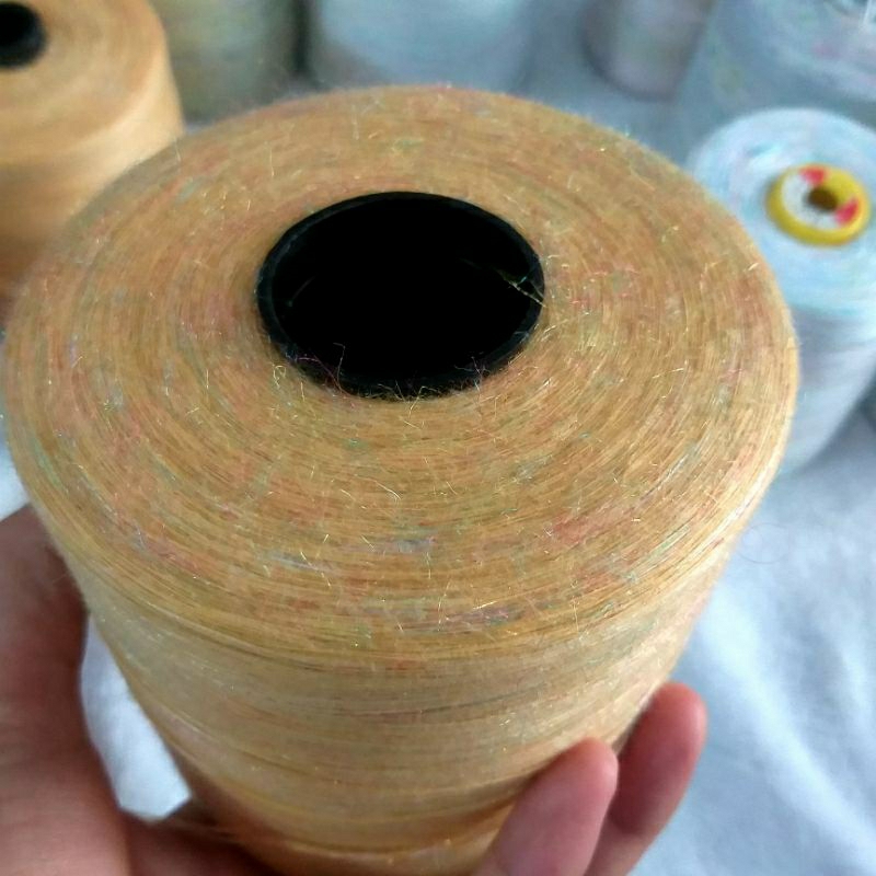 Sợi Cotton 100%, Cotton Tencel Chập Loang Màu