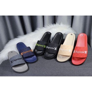 Dép lv quai ngang phối su 2023