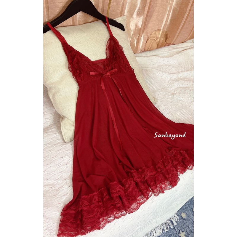 VÁY NGỦ REN SEXY GỢI CẢM QUYẾN RŨ CHO NỮ Sanbeyond💕 (có ảnh và video thật sản phẩm)