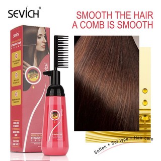 ( Mẫu Mới ) Kem Tạo Kiểu Tóc Duỗi Thẳng Sevich 150ml