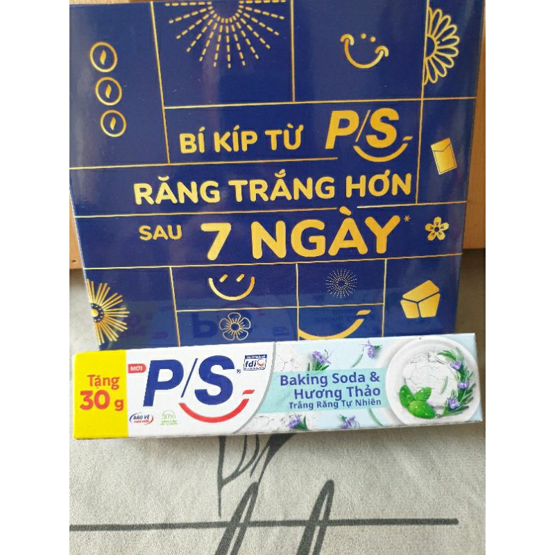 Set 4 hộp kem đánh răng P/S 30gr