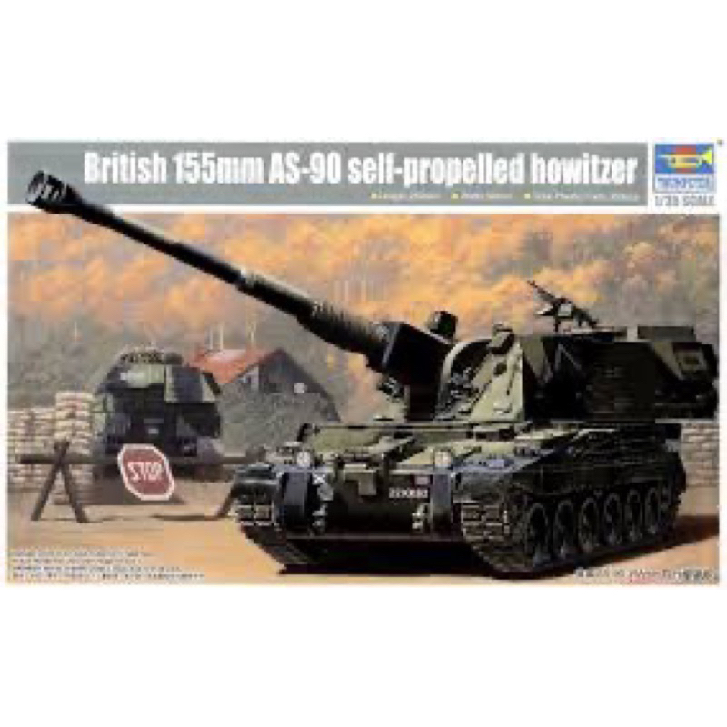 Mô hình xe tăng 1/35 AS-90 Trumpeter