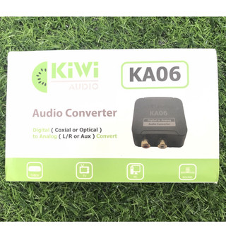 Chuyển quang âm thanh Optical sang  2 AV ( aux 3.5mm)  KIWI KA06 2026