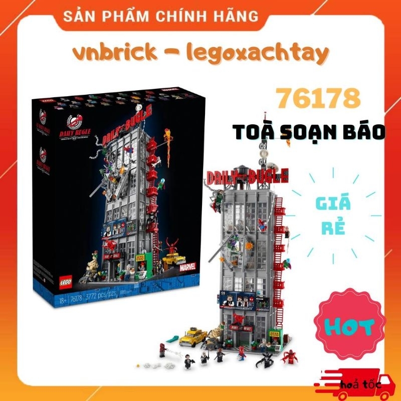 LEGO SPIDER MAN 76178 VĂN PHÒNG DAILY BUGLE