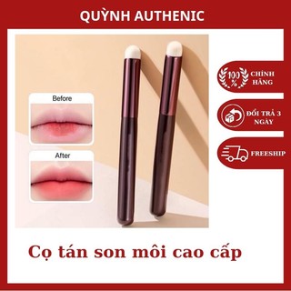 (Loại 1) Cọ Tán Son Môi Cao Cấp Mềm Mại Che Khuyết Điểm Nhỏ Gọn Thiết Kế Đầu Tròn