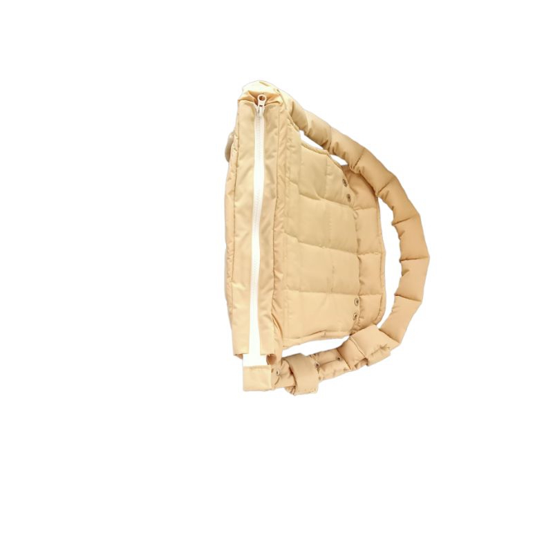 Túi đeo chéo SƯỜN HAI NẮP chần bông dainystore