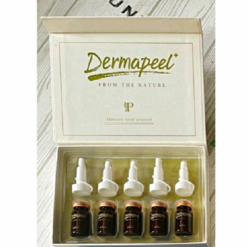vi kim tảo biên Dermapeel trúng cá tuyết hàng Quốc- serum peel phục hồi da mụn