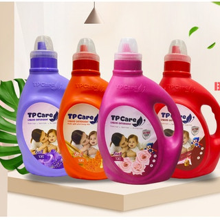 Nước giặt xả tpcare 6in1 đậm đặc thơm lâu diệt khuẩn 1.9l