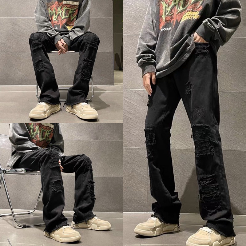 QUÀN JEANS RÁCH NAM