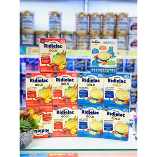 Bột ăn dặm 4 gói vị mặn/vị ngọt Ridielac 200gr