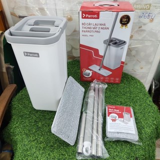 Bộ lau nhà 360 độ tự vắt thông minh - parroti pro pr01
