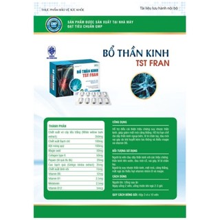 Đau dây thần kinh,đau mỏi vai gáy,mất ngủ,bổ thần kinh