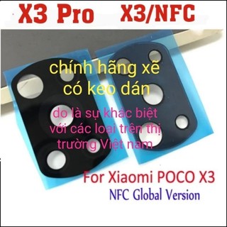 Kính camera xiaomi poco x3 x3 pro x3 nfc