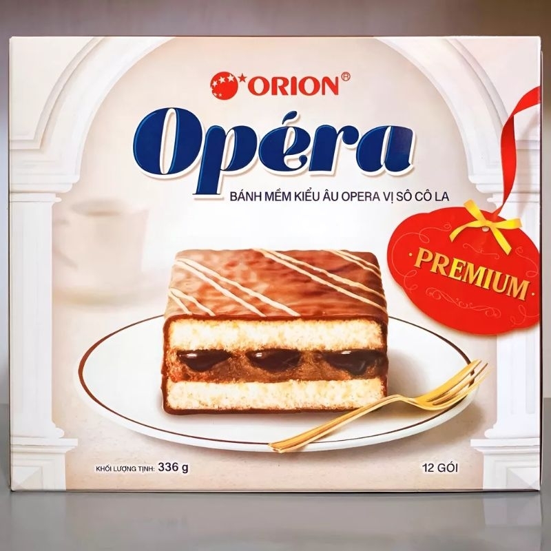 Bánh Mềm Opera Orion Vị Socola phân tầng