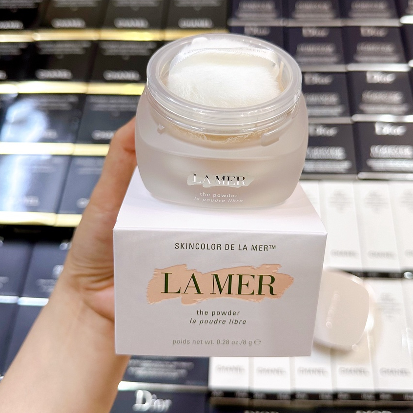 LAMER - Phấn Phủ Bột Kết Cấu Mỏng Mịn, Trong Suốt La Mer The Powder 8g