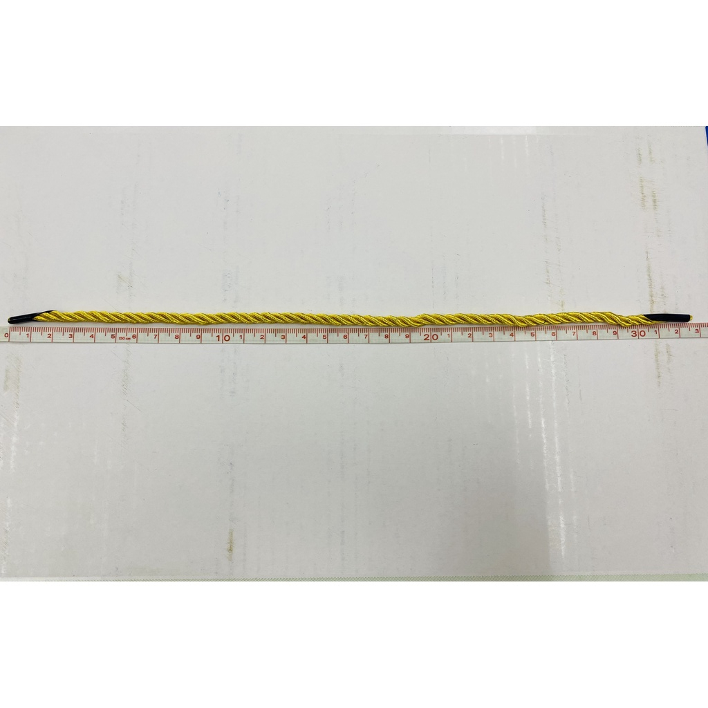 Bó 50 Sợi Dây Se Xỏ Túi Giấy Bấm 2 Đầu Nhựa Dài 32cm