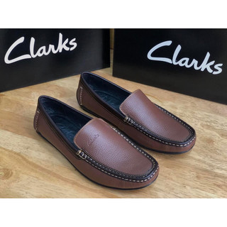 [Bigsize 38-45] - Giày mọi Clark.s nam da mềm trơn