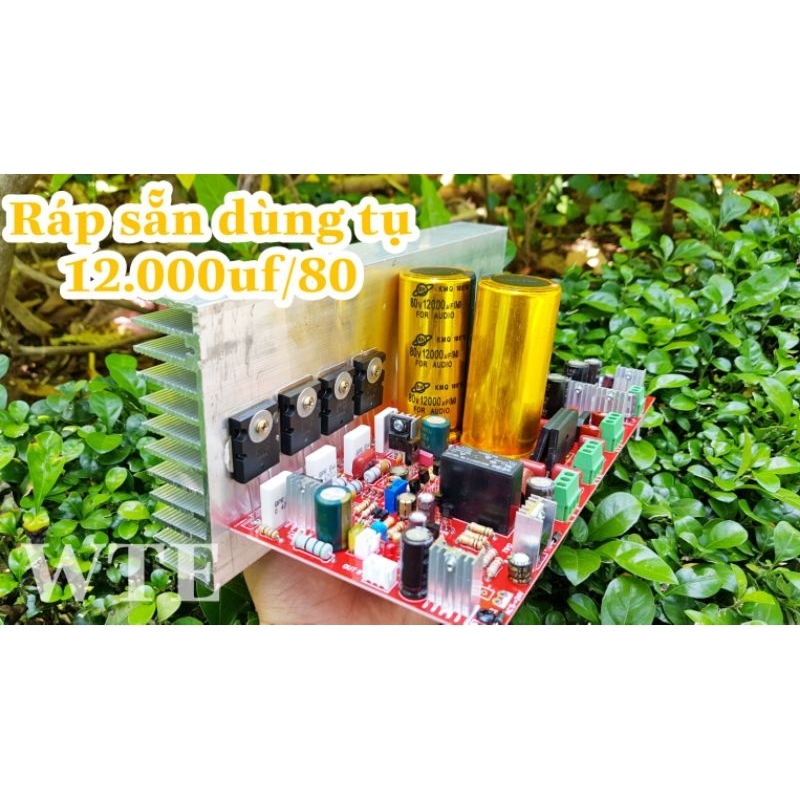 Công suất 8 sò 2 kênh liền nguồn dùng cho amply