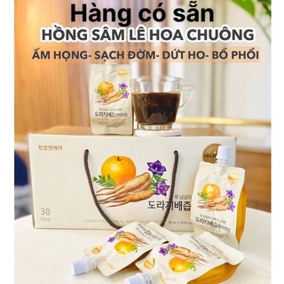 Nước hồng sâm lê hoa chuông chunho ncare dành cho người lớn - 30 gói
