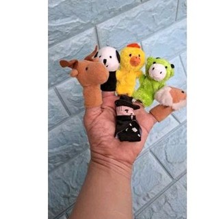 rối ngón tay cho bé 10 con, 6 con