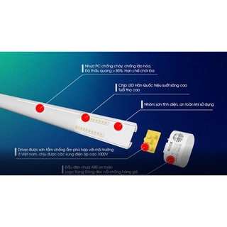 Đèn Tuýp Led M36-1,2m (40w) Rạng Đông [Ánh sáng trắng]