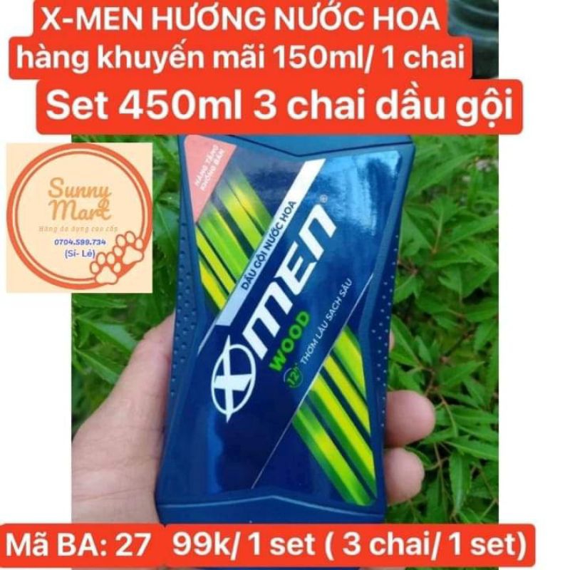 Dầu gội xmen wood