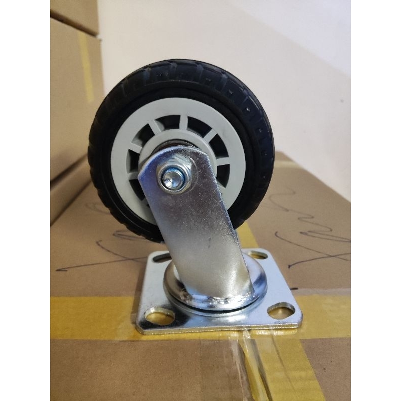 Bánh xe đẩy hàng cao su tải nặng SIÊU BỀN, SIÊU TẢI