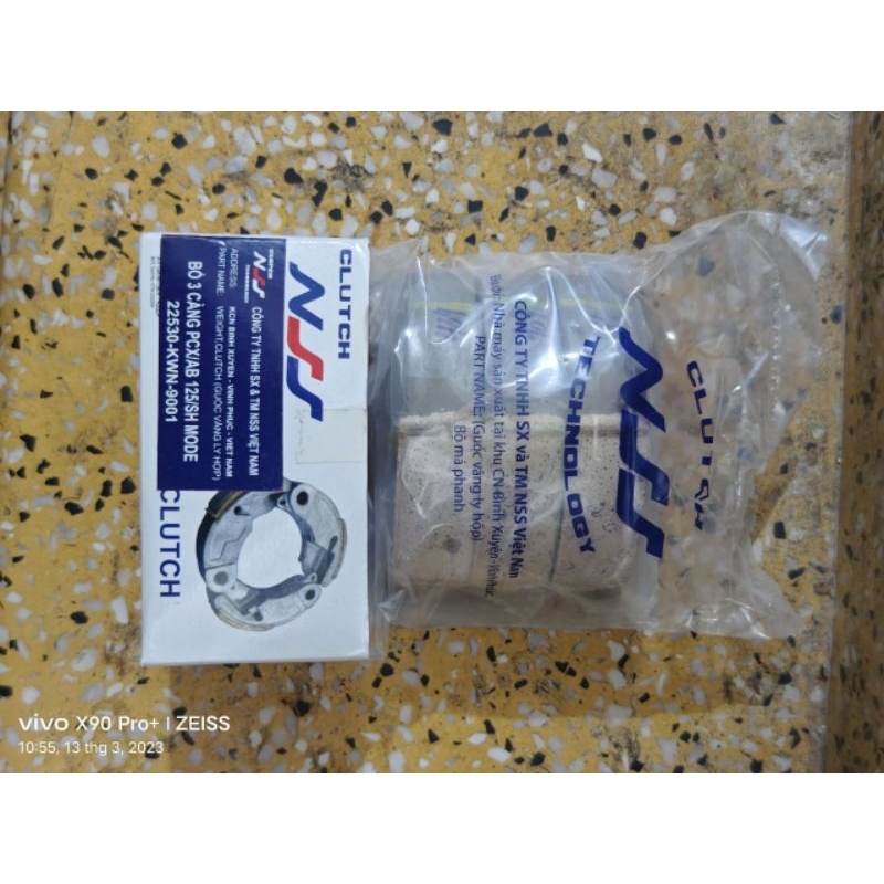 BÚA BA CÀNG NISSIN cho AB125 LEAD125 PCX VARIO ADV AB150 AB160 SHVN SH Việt, SH mode (mã số 22530 KWN 9001) NSS