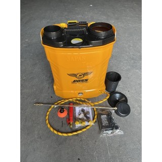 bình xịt điện phun thuốc khử trùng BOSS 20lit 2 bơm .