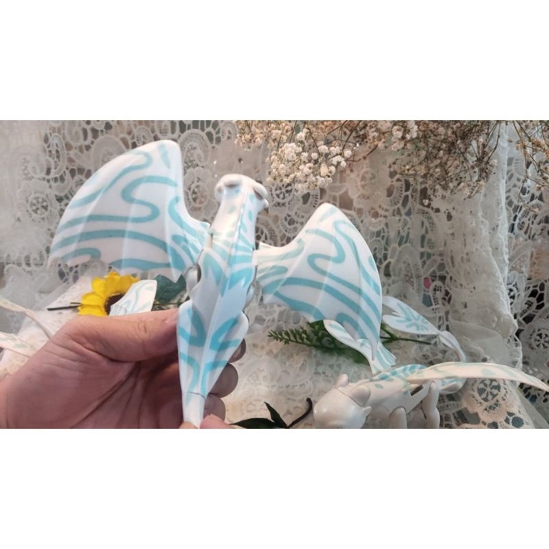 Figure Rồng trắng Light Fury DreamWorks How To Train Your Dragon 3