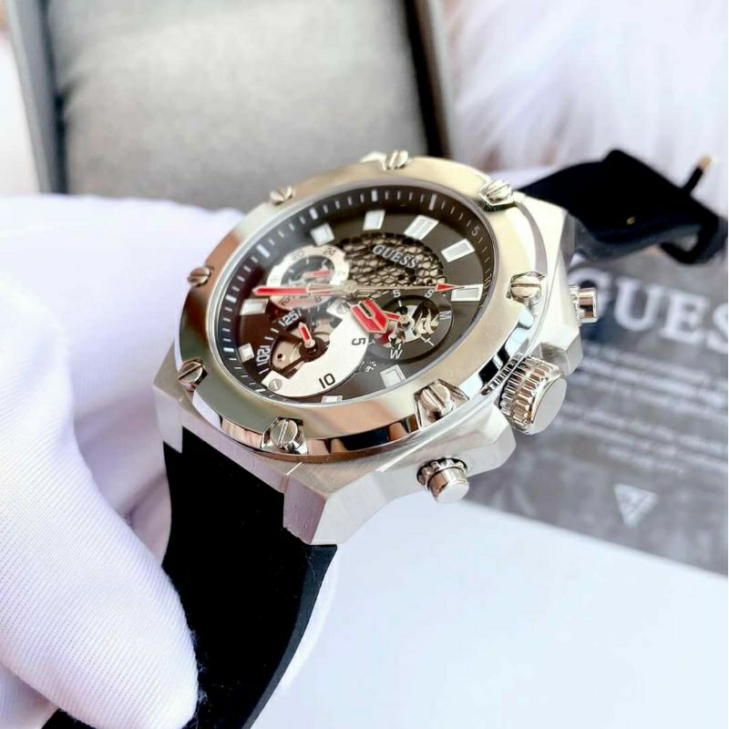 Đồng Hồ Gu.ess Nam.Size: 46mm  Full Box Hãng.Dư Cá Tính,Thừa Mạnh Mẽ