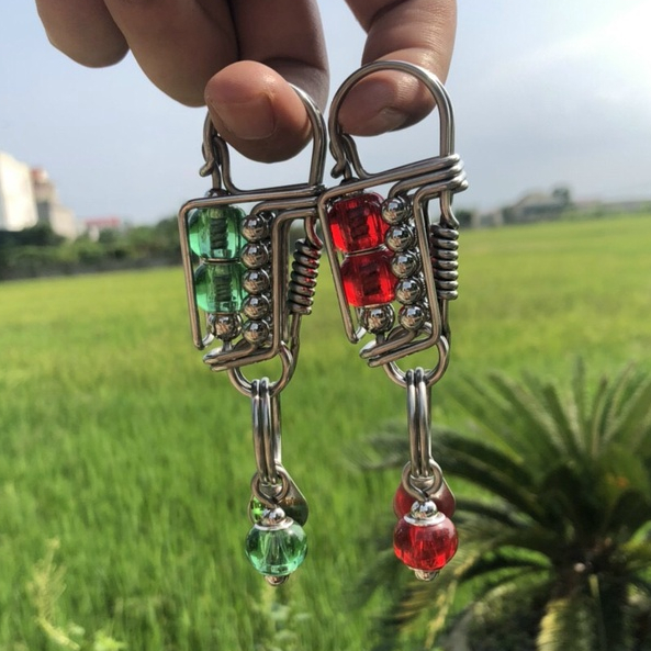 Móc khóa inox 304 phong thủy sáng đẹp