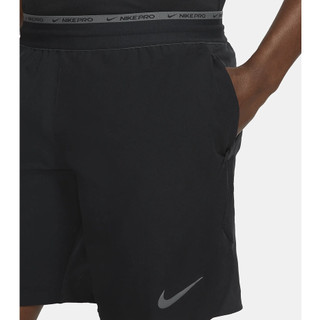 QUẦN NGẮN NKE PRO FLEX REP WOVN SHORT - BLACK