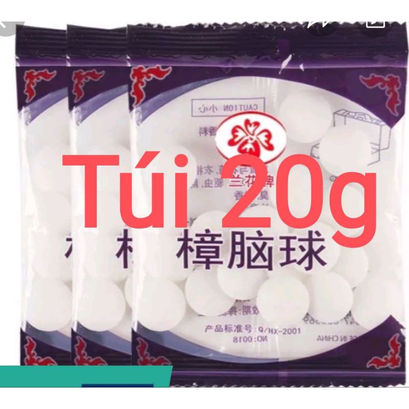 Long não thơm băng phiến khử mùi đuổi côn trùng Túi 20g