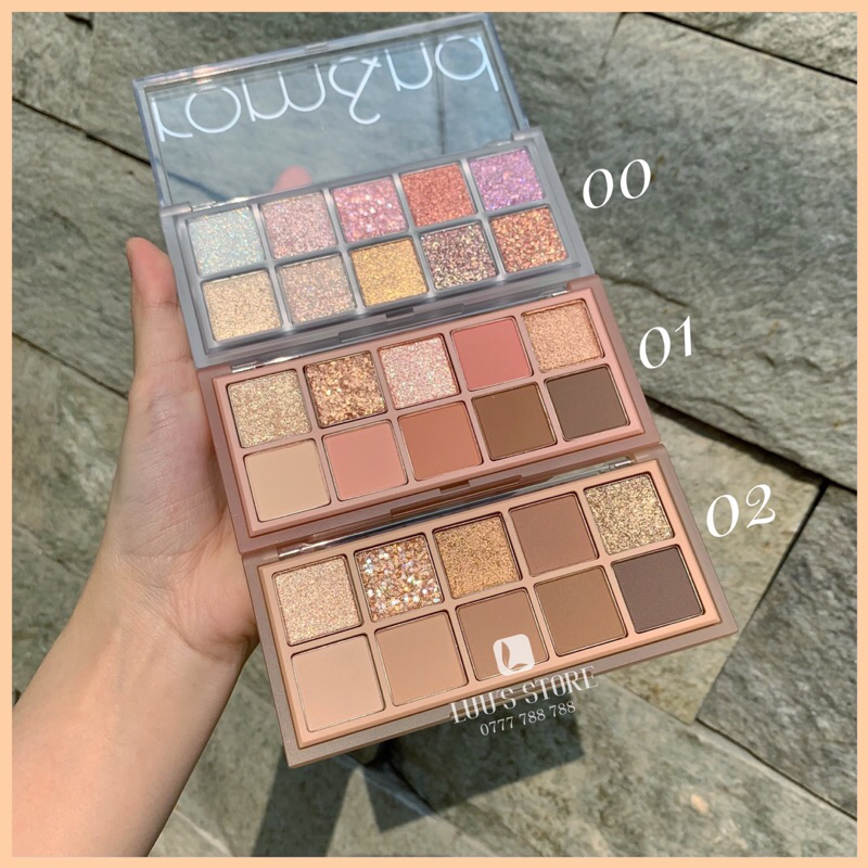Bảng Màu Mắt 10 Ô Romand Better Than Eye Palette