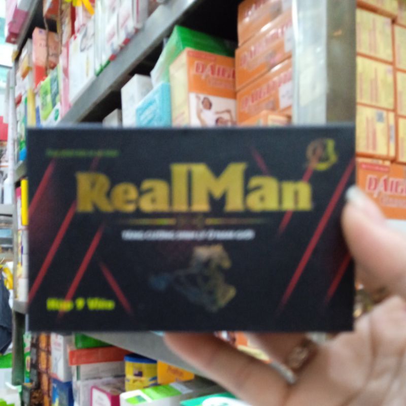 viên kẹo ngậm realman