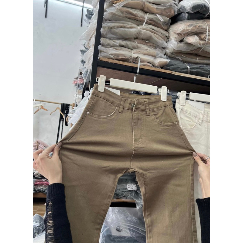Quần jeans ống loe 3 màu Cuahangjeans