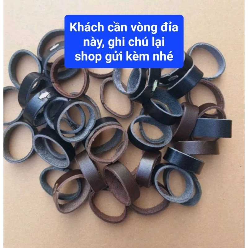 Dây thắt lưng nam da thật không mặt không đầu khóa