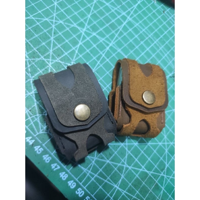 Bao da zippo da b.ò handmade siêu chất