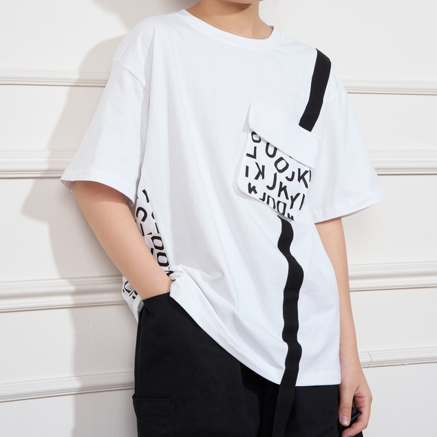 Áo thun phối JOOKYLI bé trai 57B0624