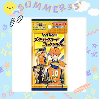 Pack metallic card random thẻ nhân phẩm Haikyuu