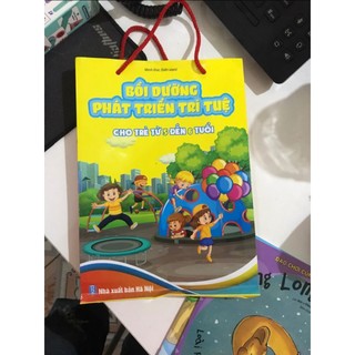 Túi 8 cuốn bồi dưỡng phát triển trí tuệ cho trẻ từ 5 đến 6 tuổi