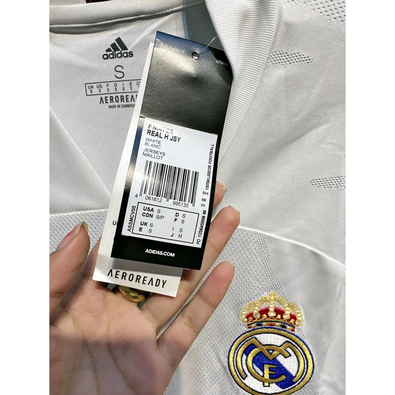 ÁO ĐẤU CHÍNH HÃNG , REAL MADRID 2020/2021