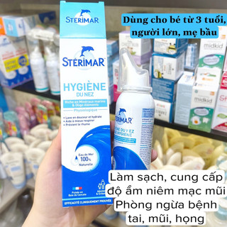 Xịt mũi cá heo Sterimar Pháp ( mẫu mới)